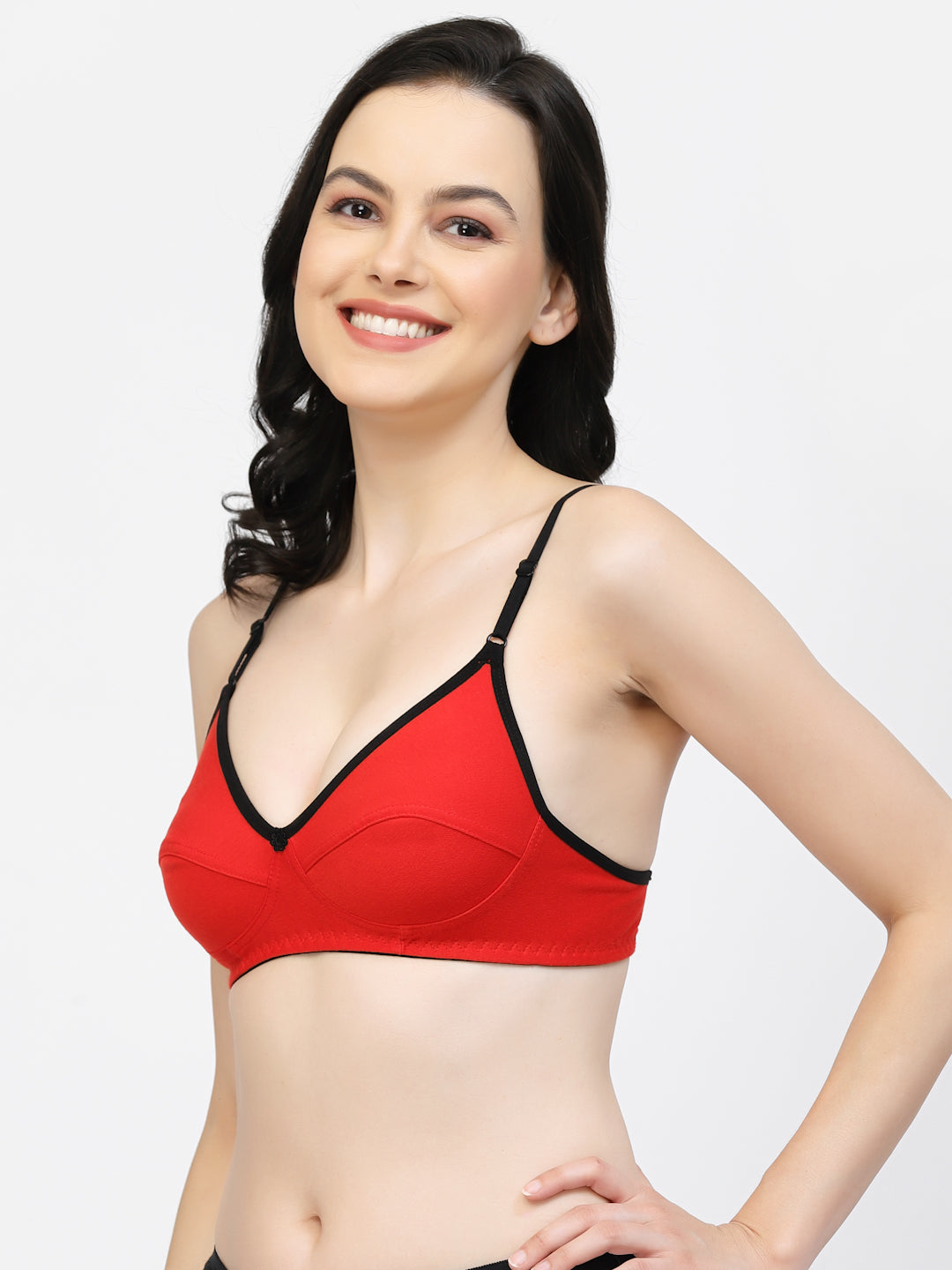 Garima Everyday Cotton Bra | Non-Wired | Non-Padded | Medium Coverage