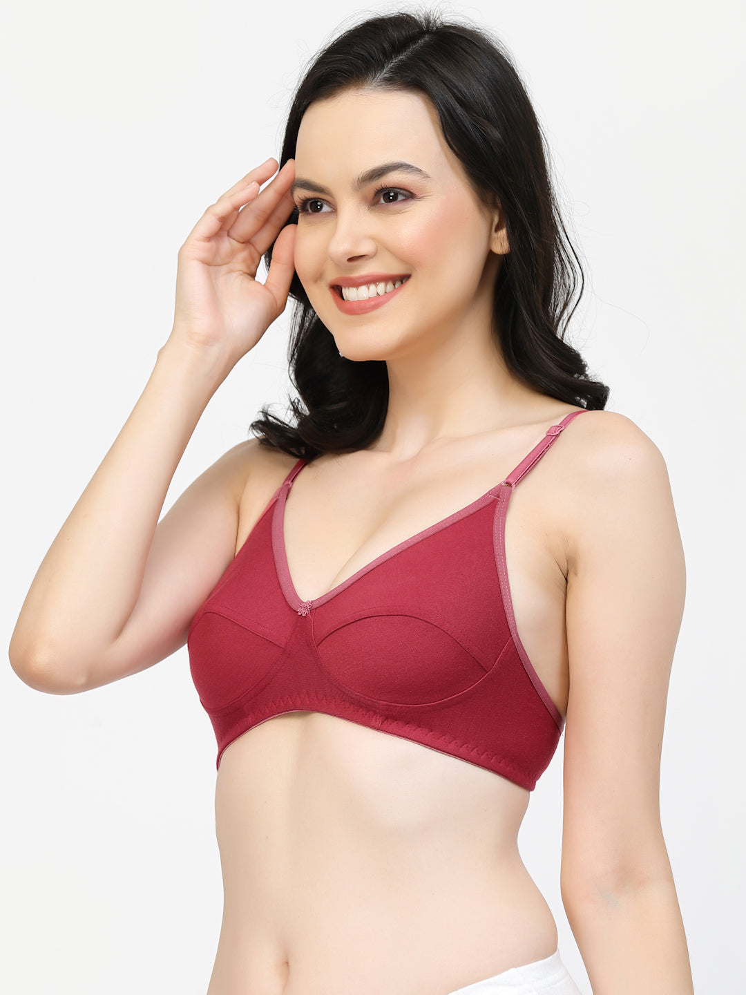 Garima Everyday Cotton Bra | Non-Wired | Non-Padded | Medium Coverage