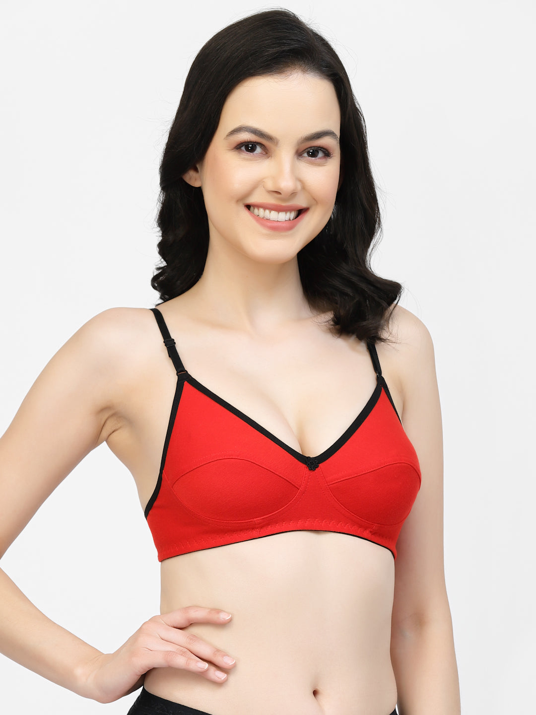 Garima Everyday Cotton Bra | Non-Wired | Non-Padded | Medium Coverage