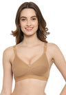 Candy Luxe Full-Coverage Cotton-Blend Bra | Non-Wired | Non-Padded