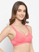 Candy Essentials Full-Coverage Cotton-Blend Bra | Non-Wired | Non-Padded