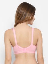 Candy Luxe Full-Coverage Cotton-Blend Bra | Non-Wired | Non-Padded