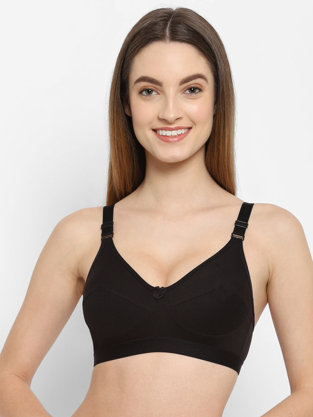 Candy Luxe Full-Coverage Cotton-Blend Bra | Non-Wired | Non-Padded