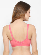 Candy Essentials Full-Coverage Cotton-Blend Bra | Non-Wired | Non-Padded