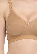 Candy Luxe Full-Coverage Cotton-Blend Bra | Non-Wired | Non-Padded