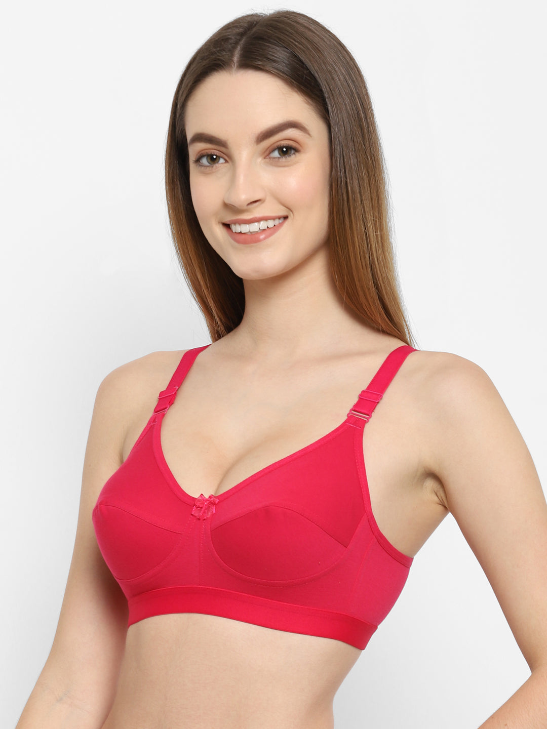 Candy Luxe Full-Coverage Cotton-Blend Bra | Non-Wired | Non-Padded