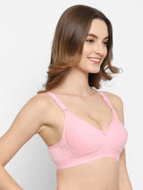 Candy Luxe Full-Coverage Cotton-Blend Bra | Non-Wired | Non-Padded