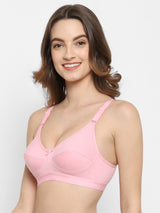 Candy Luxe Full-Coverage Cotton-Blend Bra | Non-Wired | Non-Padded