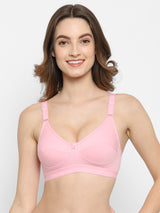 Candy Luxe Full-Coverage Cotton-Blend Bra | Non-Wired | Non-Padded