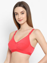 Candy Essentials Full-Coverage Cotton-Blend Bra | Non-Wired | Non-Padded