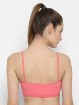 Seamless Full-Coverage Sports Bra | Cotton, Polyester, Elastane | Non-Wired | Non-Padded | Slip-On - 1458