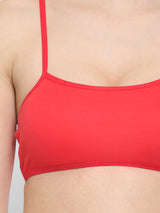 Seamless Full-Coverage Sports Bra | Cotton, Polyester, Elastane | Non-Wired | Non-Padded | Slip-On - 1458