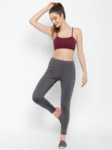 Seamless Full-Coverage Sports Bra | Cotton, Polyester, Elastane | Non-Wired | Non-Padded | Slip-On - 1458