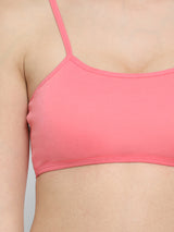 Seamless Full-Coverage Sports Bra | Cotton, Polyester, Elastane | Non-Wired | Non-Padded | Slip-On - 1458