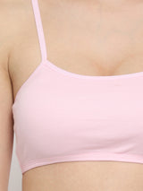 Seamless Full-Coverage Sports Bra | Cotton, Polyester, Elastane | Non-Wired | Non-Padded | Slip-On - 1458