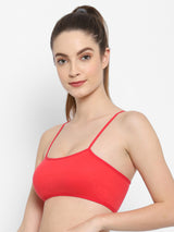 Seamless Full-Coverage Sports Bra | Cotton, Polyester, Elastane | Non-Wired | Non-Padded | Slip-On - 1458