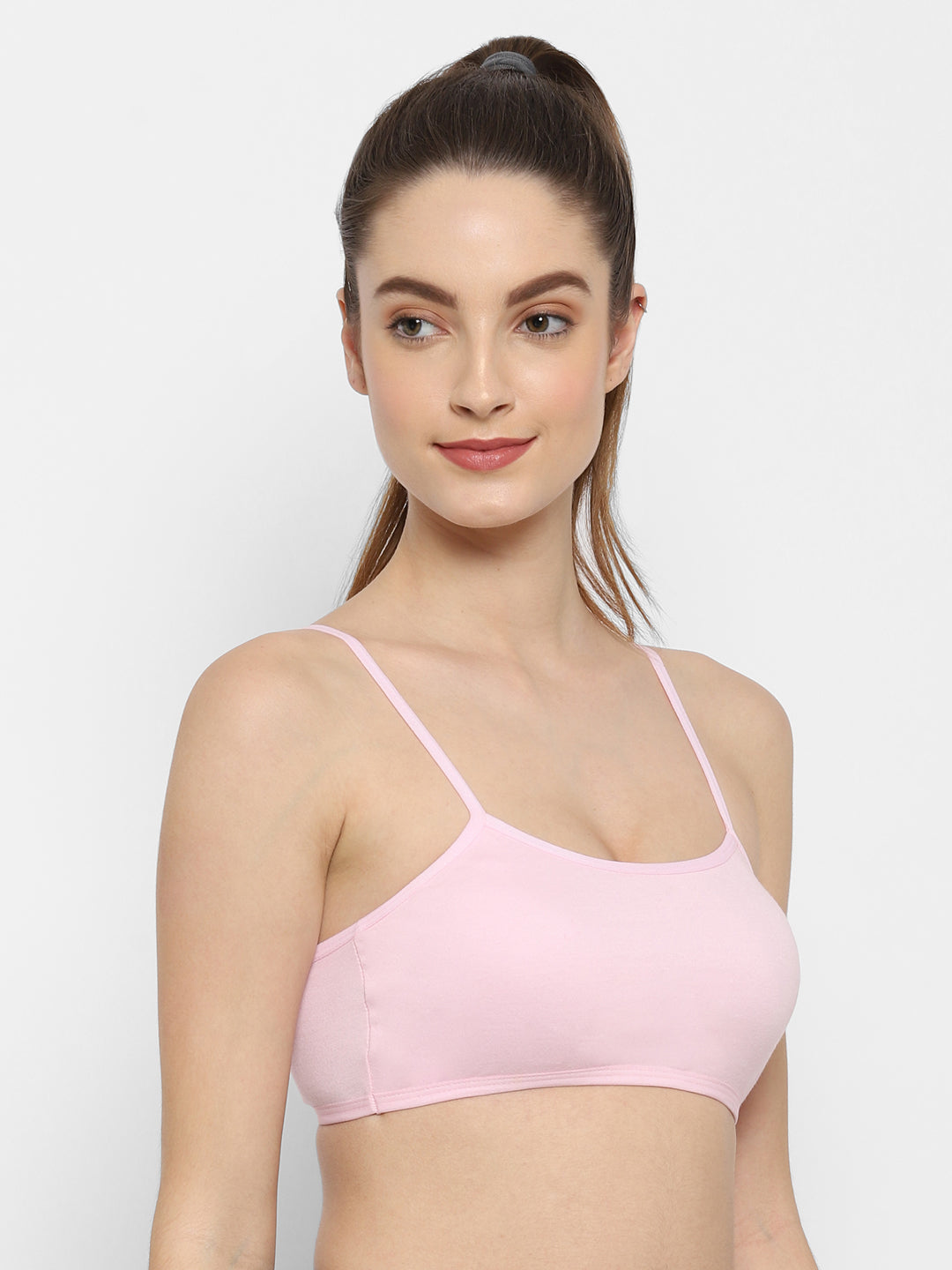 Seamless Full-Coverage Sports Bra | Cotton, Polyester, Elastane | Non-Wired | Non-Padded | Slip-On - 1458