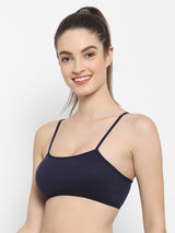 Seamless Full-Coverage Sports Bra | Cotton, Polyester, Elastane | Non-Wired | Non-Padded | Slip-On - 1458