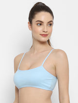 Seamless Full-Coverage Sports Bra | Cotton, Polyester, Elastane | Non-Wired | Non-Padded | Slip-On - 1458