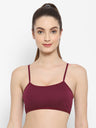 Seamless Full-Coverage Sports Bra | Cotton, Polyester, Elastane | Non-Wired | Non-Padded | Slip-On - 1458