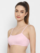 Seamless Full-Coverage Sports Bra | Cotton, Polyester, Elastane | Non-Wired | Non-Padded | Slip-On - 1458