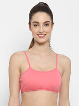 Seamless Full-Coverage Sports Bra | Cotton, Polyester, Elastane | Non-Wired | Non-Padded | Slip-On - 1458