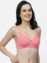 Convertible Cotton T-Shirt Bra | Lightly Padded | Medium Coverage | Seamless - F20560