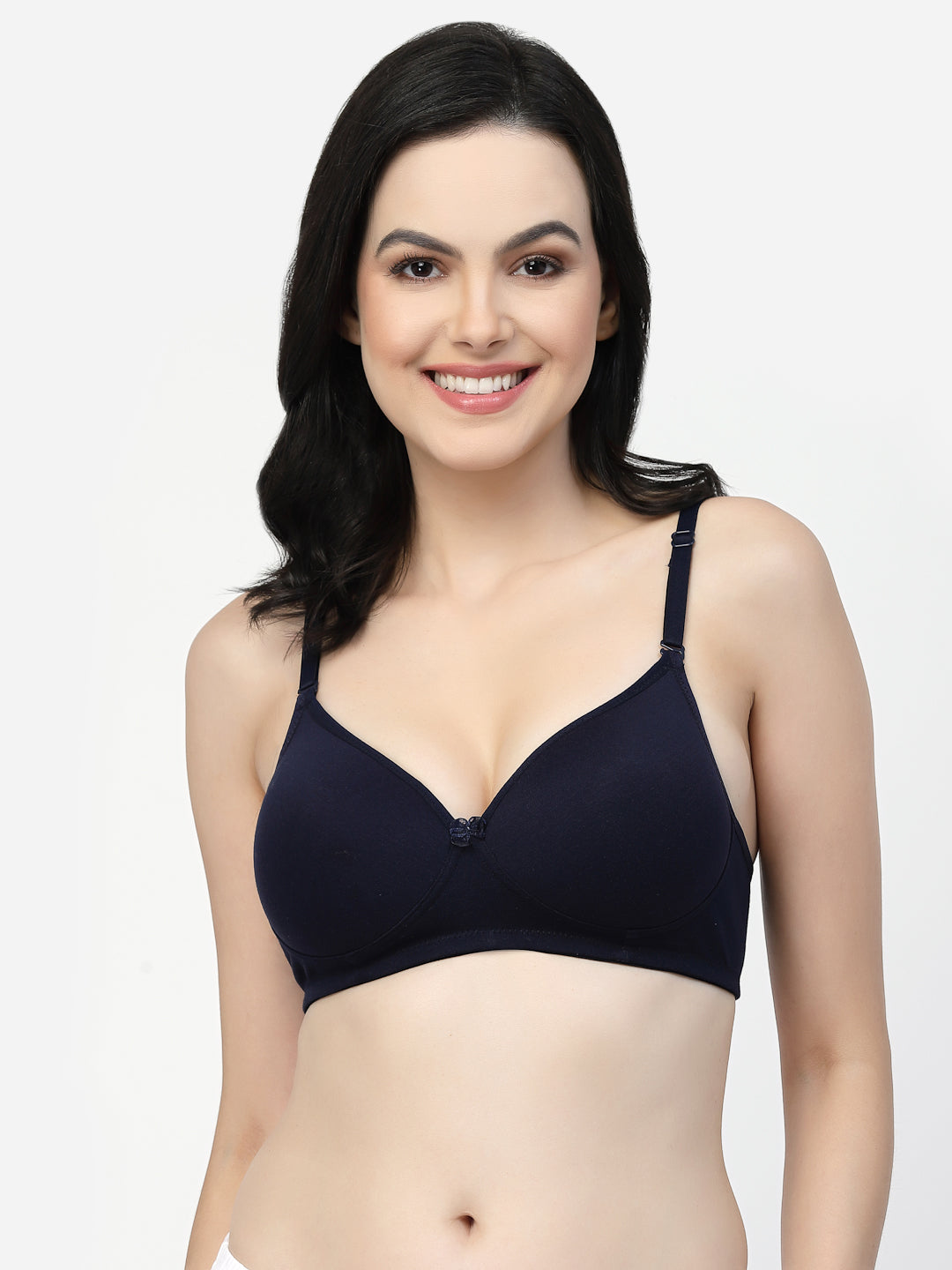 Multiway Padded Cotton T-Shirt Bra | Lightly Padded | Medium Coverage | Seamless - F20560