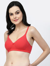 Convertible Cotton T-Shirt Bra | Lightly Padded | Medium Coverage | Seamless - F20560