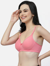 Convertible Cotton T-Shirt Bra | Lightly Padded | Medium Coverage | Seamless - F20560