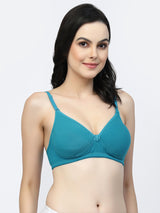 Multiway Padded Cotton T-Shirt Bra | Lightly Padded | Medium Coverage | Seamless - F20560