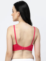 Adjustable Cotton T-Shirt Bra | Lightly Padded | Medium Coverage | Seamless - F20560