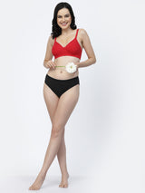 Multiway Padded Cotton T-Shirt Bra | Lightly Padded | Medium Coverage | Seamless - F20560