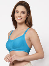 Floret Women's Minimizer Bra | Full Coverage | Non-Padded | Non-Wired | Style T3033