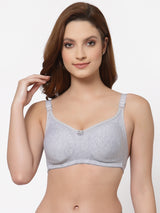 Floret Women's Minimizer Bra | Full Coverage | Non-Padded | Non-Wired | Style T3033