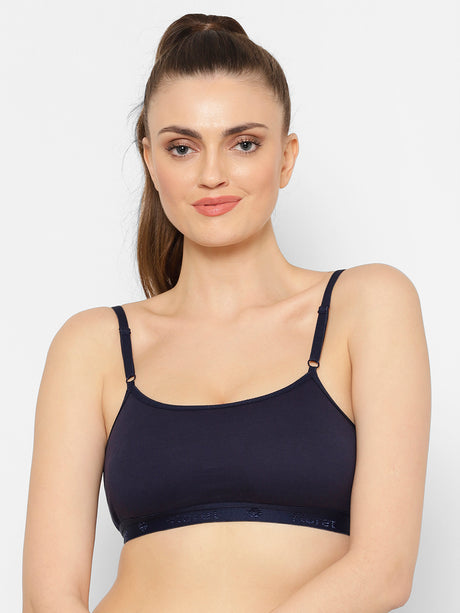 Seamless Full-Coverage Sports Bra | Cotton, Polyester, Elastane | Non-Wired | Non-Padded | Slip-On - 1492