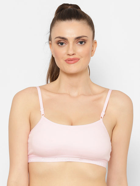 Seamless Full-Coverage Sports Bra | Cotton, Polyester, Elastane | Non-Wired | Non-Padded | Slip-On - 1492