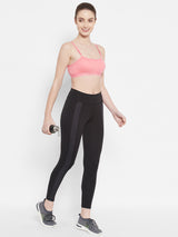 Seamless Full-Coverage Sports Bra | Cotton, Polyester, Elastane | Non-Wired | Non-Padded | Slip-On - 1492