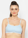 Seamless Full-Coverage Sports Bra | Cotton, Polyester, Elastane | Non-Wired | Non-Padded | Slip-On - 1492