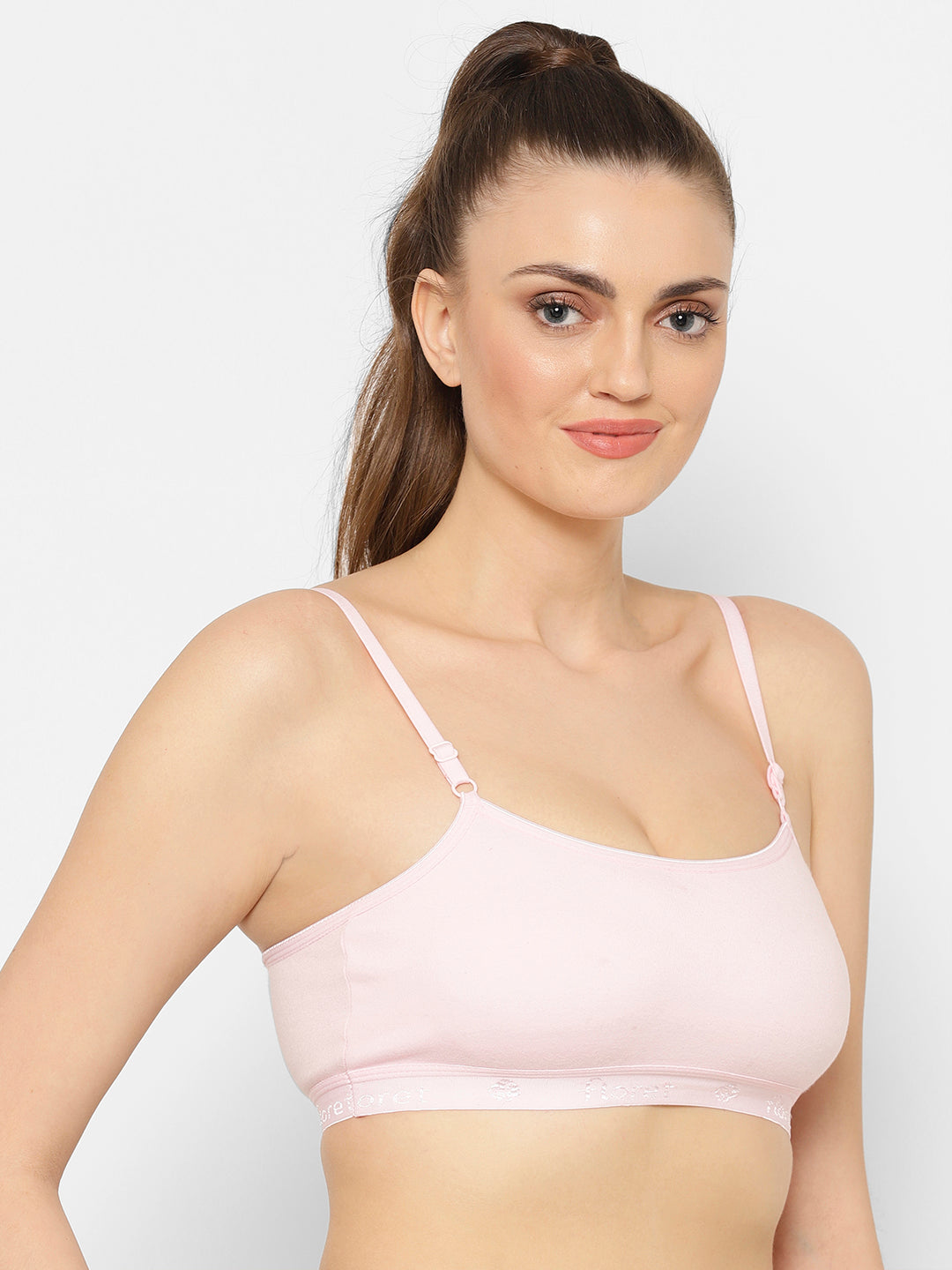 Seamless Full-Coverage Sports Bra | Cotton, Polyester, Elastane | Non-Wired | Non-Padded | Slip-On - 1492