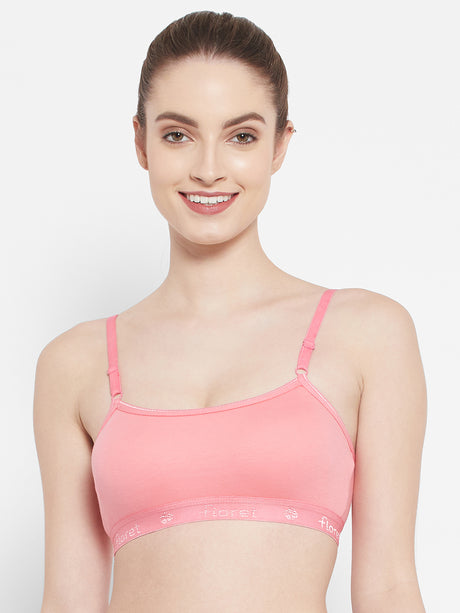 Seamless Full-Coverage Sports Bra | Cotton, Polyester, Elastane | Non-Wired | Non-Padded | Slip-On - 1492