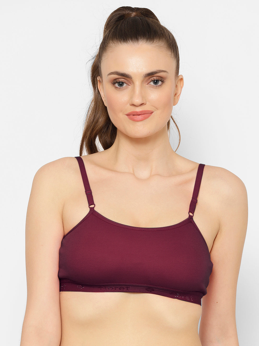 Seamless Full-Coverage Sports Bra | Cotton, Polyester, Elastane | Non-Wired | Non-Padded | Slip-On - 1492