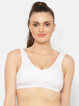 Florida Cotton Sports Bra | Non-Wired | Non-Padded | Full Coverage