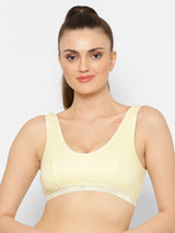 Florida Cotton Sports Bra | Non-Wired | Non-Padded | Full Coverage