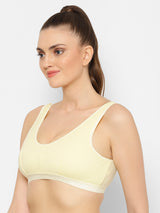 Florida Cotton Sports Bra | Non-Wired | Non-Padded | Full Coverage