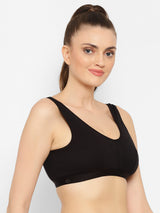 Florida Cotton Sports Bra | Non-Wired | Non-Padded | Full Coverage