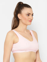 Florida Cotton Sports Bra | Non-Wired | Non-Padded | Full Coverage