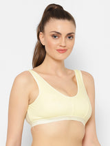 Florida Cotton Sports Bra | Non-Wired | Non-Padded | Full Coverage