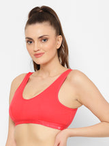 Florida Cotton Sports Bra | Non-Wired | Non-Padded | Full Coverage