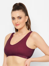 Florida Cotton Sports Bra | Non-Wired | Non-Padded | Full Coverage